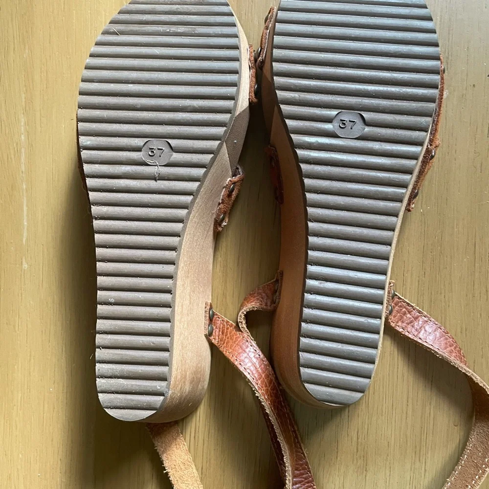 Original Danish Clogs Sanita Wedge Samdals - Picture 2 of 3